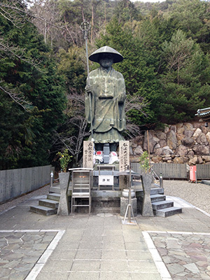 大窪寺で見た空海の像！