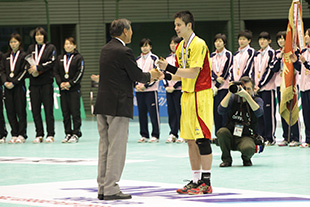 最高殊勲選手賞の野村