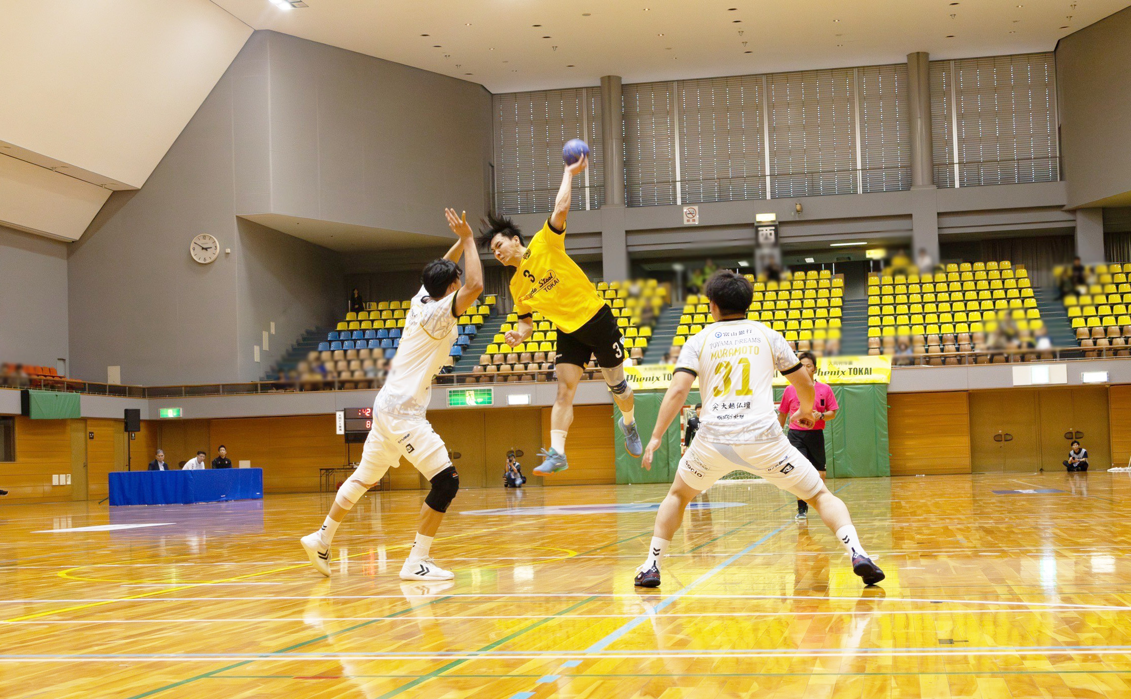 前半で5得点を決めた中村選手