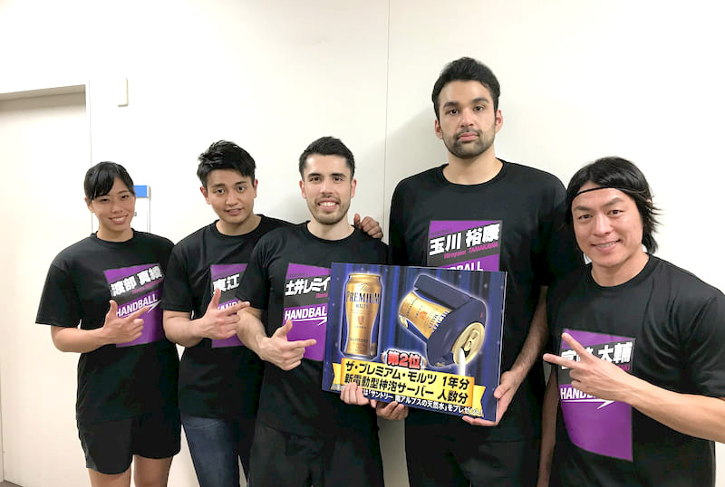 ハンドボールチームは第2位でした！