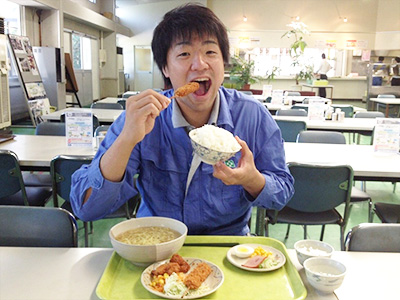 毎日の昼食が楽しみです！