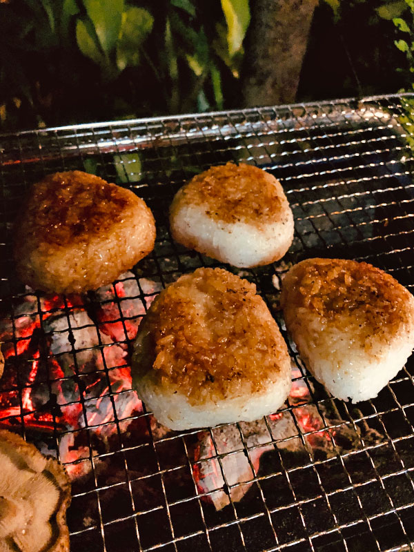 石橋お手製「焼きおにぎり」